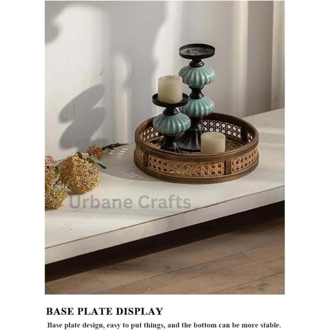 Urbane Crafts Mid-Century Console Table – Roman Column Legs (Antique White)