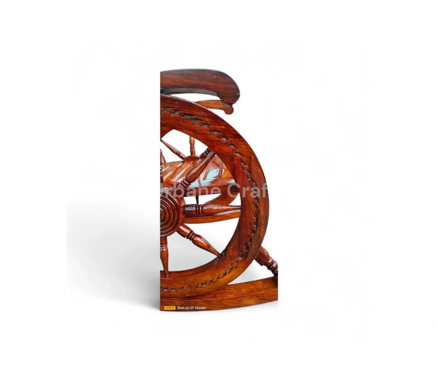 Handcrafted Solid Rosewood Rocking Chair | Traditional Indian Artisan Wooden Rocker | Elegant Living Room & Lounge Chair