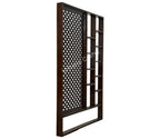 Handcrafted Solid Mango Wood Room Divider & Multi-Tier Display Bookshelf
