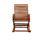 Urbane Crafts Handcrafted Solid Rosewood Rocking Chair | Traditional Wooden Lounge Rocker | Elegant Relaxation Chair