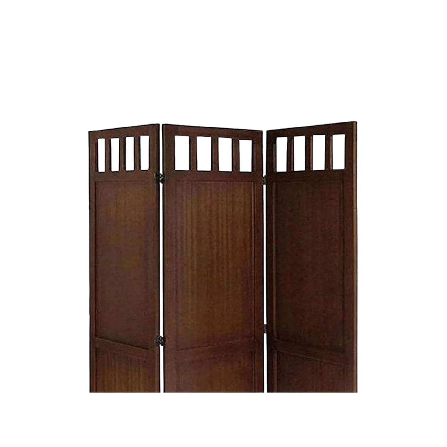 Urbane Crafts Wooden Partition Screen/Room Divider Traditional Handicrafts Plain Pattern 6Ft Height (2 Panel) (4 Panel)